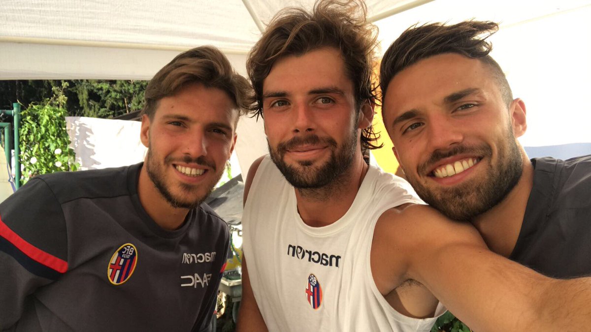 AP16Official's tweet photo. New mates ⚽ #WeAreOne #Bolognafc1909 #BfcCastelrotto https://t.co/lXkXGfQf8Z