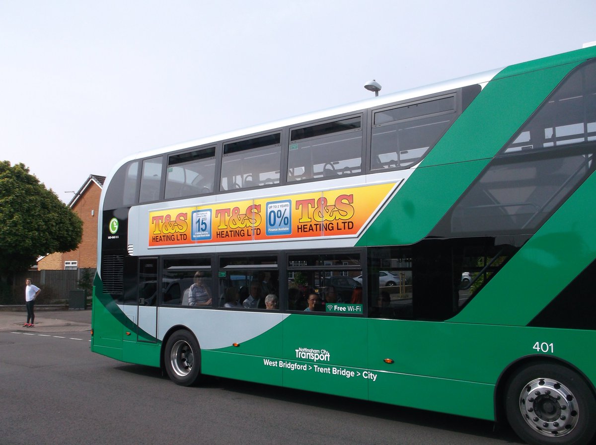 miketerryoutdo's tweet image. Introducing.... .#SuperEdge ! Featured on @NCT_Buses #biogas buses in #WestBridgford and VERY striking! @TandSHeating one of the 1st live