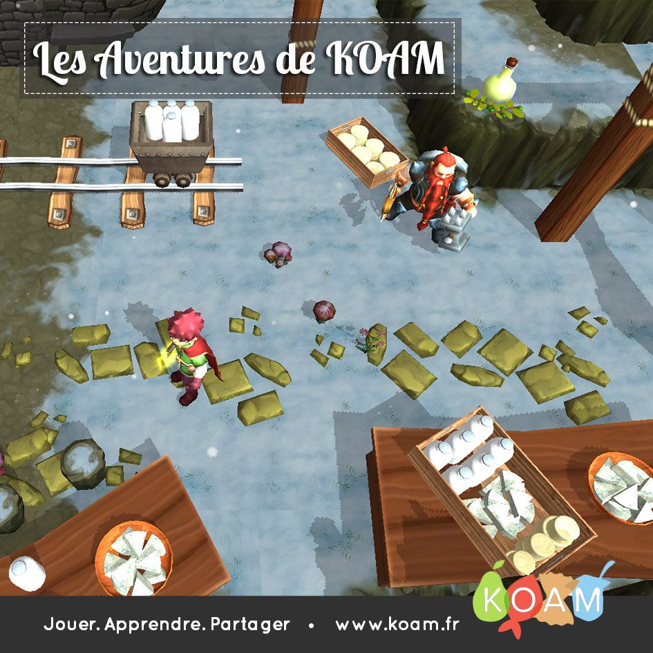 koam_food's tweet image. Quel est le nom du royaume des produits laitiers dans Les Aventures de KOAM? #SeriousGame #winteriscoming
