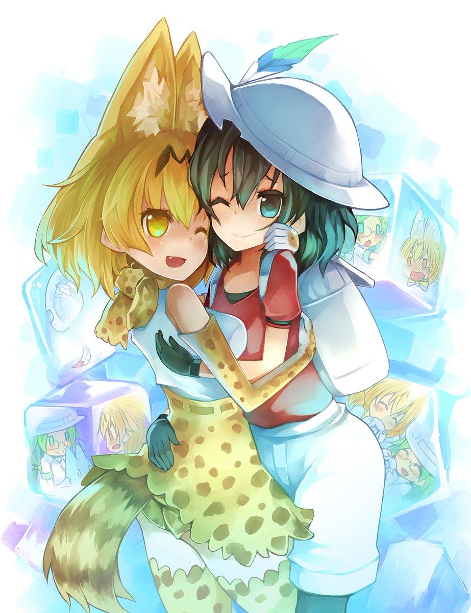 けものフレンズ けものフレンズ ぼくのフレンド かけがえない 僕と似た君へ 嵐屋 新刊準備中のイラスト