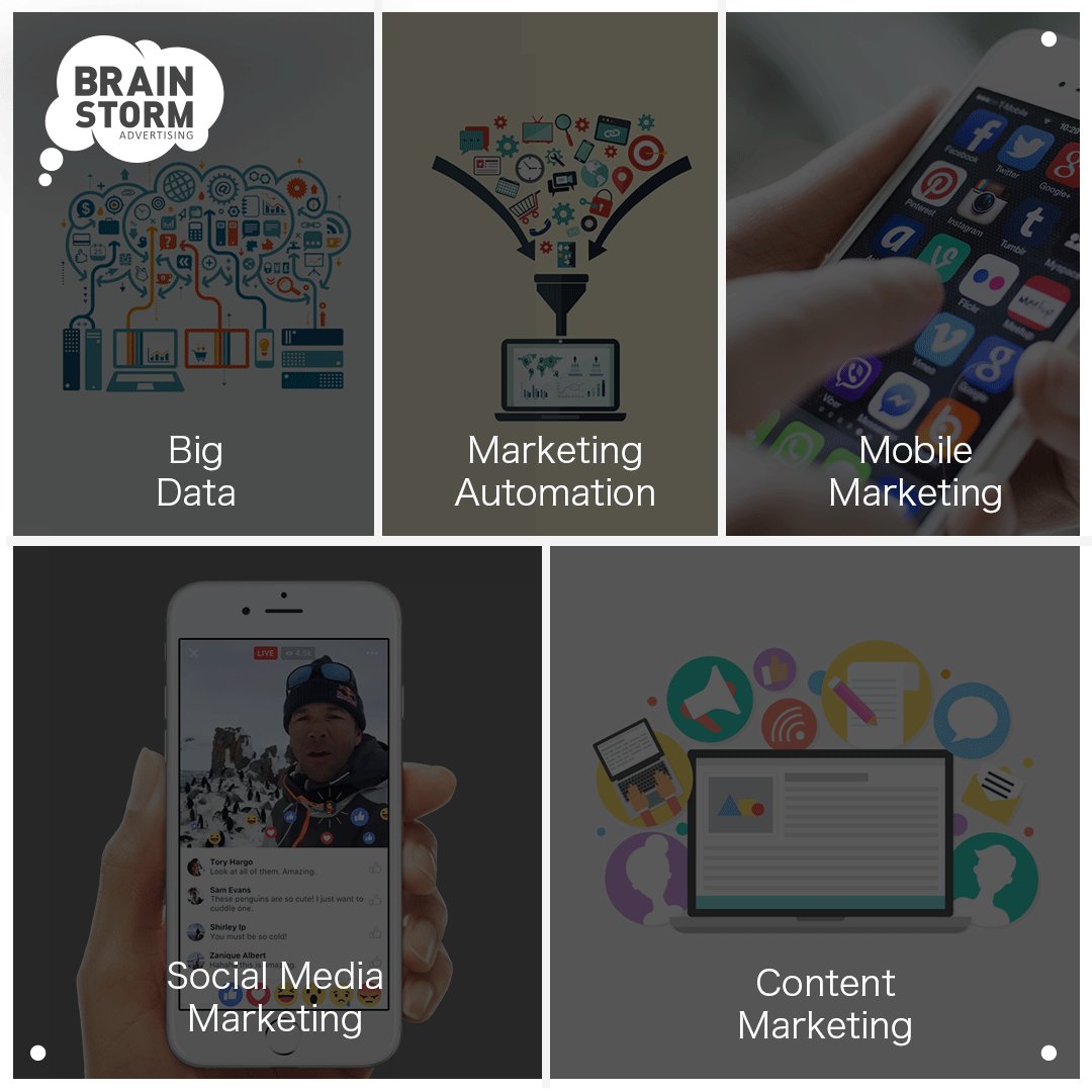 Brainstormdubai's tweet photo. What are the latest #digitaltrends?
#socialmedia #marketingautomation #BigData #ContentMarketing #mobilemarketing https://t.co/ITUP1yQNqQ