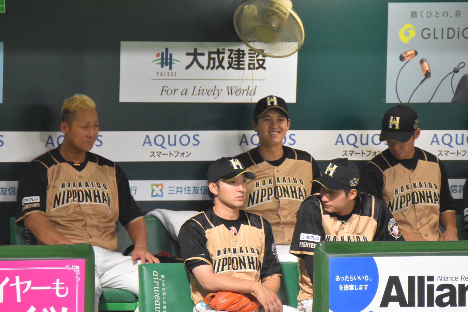 超爆安 中田翔 杉谷拳士 サイン 裏面格言付き 完全非売品 スポーツ選手