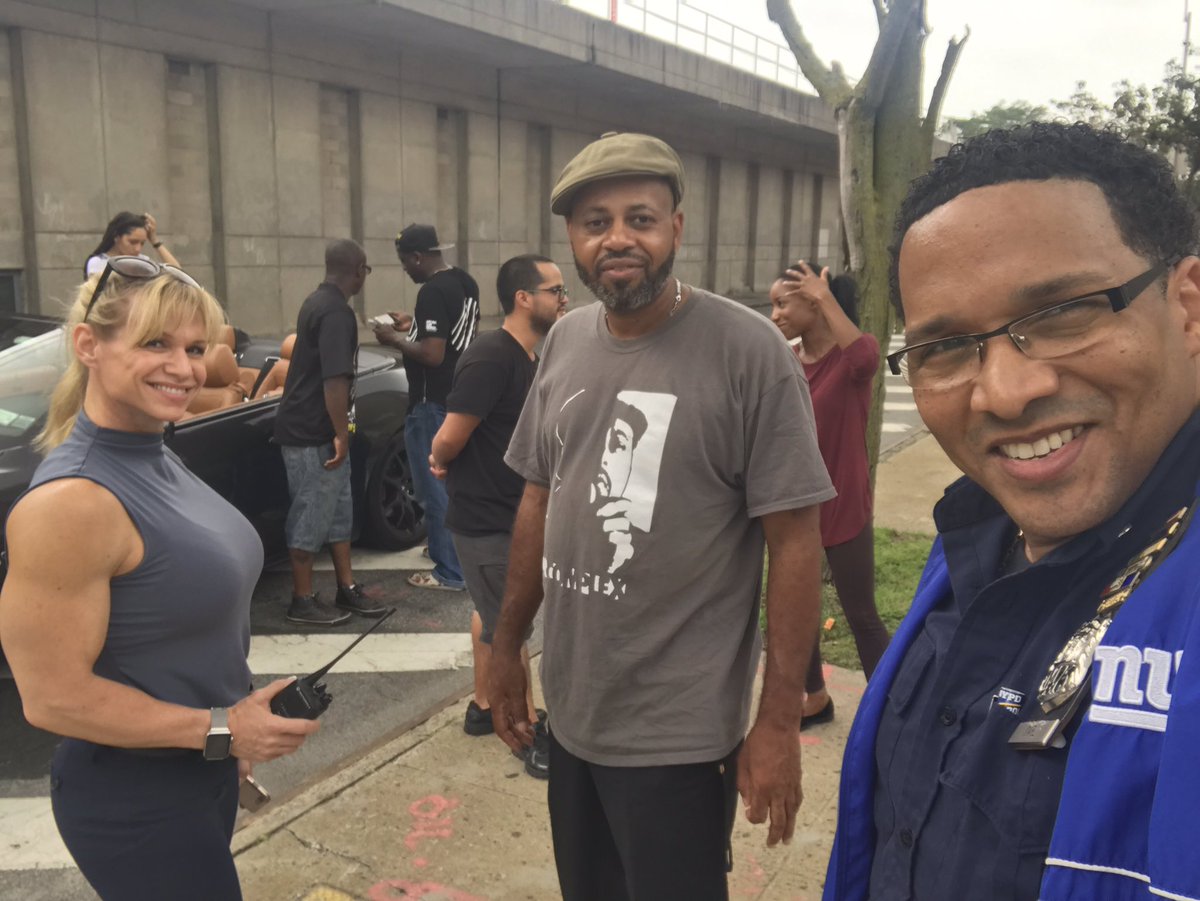 Carlducena's tweet image. #OnSet of "Gotta Get Home" #MrComplex ft #PrincePo &amp;amp; #SadetX. Acting as Police Officers on set are #CarlDucena #TinaChandler #SydDiesel #NYC