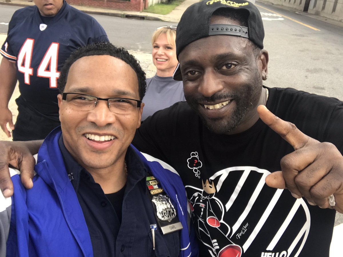 Carlducena's tweet image. #OnSet of "Gotta Get Home" #MrComplex ft #PrincePo &amp;amp; #SadetX. Acting as Police Officers on set are #CarlDucena #TinaChandler #SydDiesel #NYC