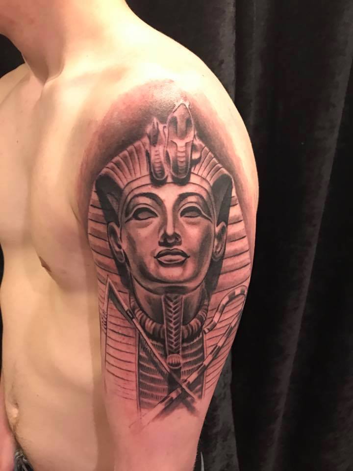 Egyptian Pharaoh in progress