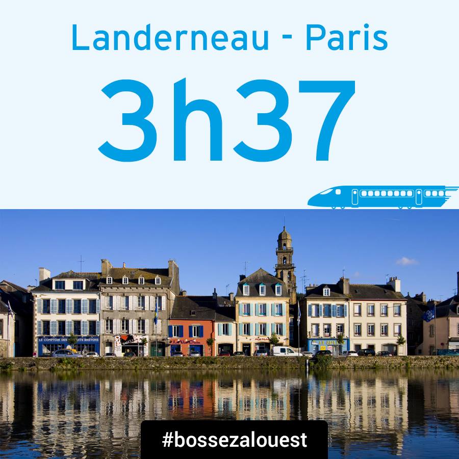 + VITE + PROCHE // Landerneau-Paris en 3h37 avec la nouvelle LGV 😊 #bossezalouest #TGV #Bretagne #ClubTGVBretagne #passezalouest