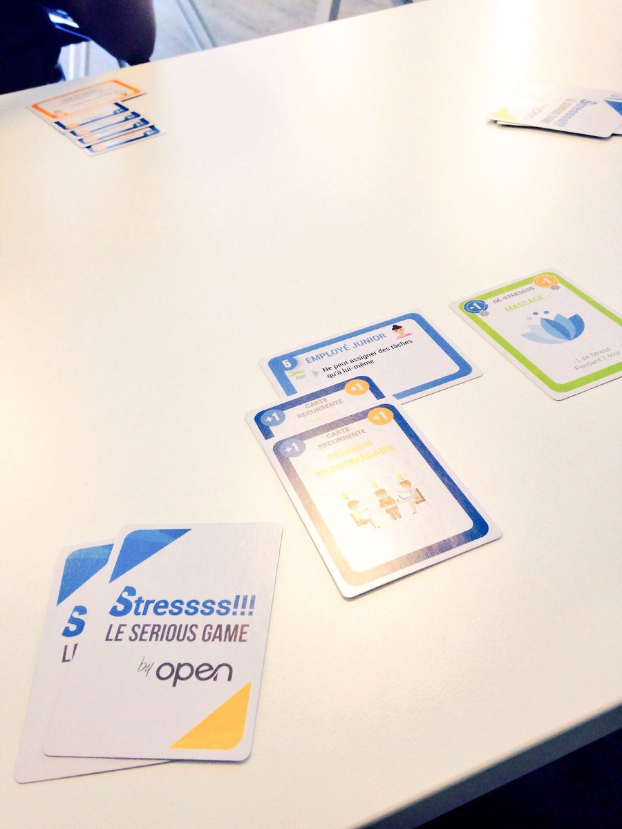 Rose_LIMOU's tweet image. Ce midi c'est serious game Stresss avec @NicoTOpen @Open_ESN  #gestiondustress #seriousgame #game #stress