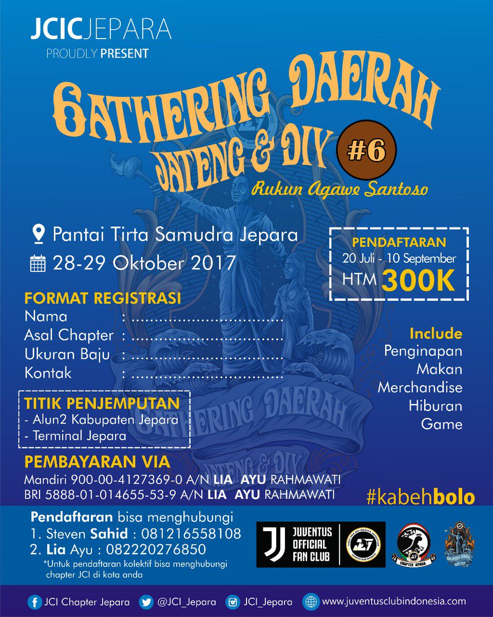 Pendaftaran sudah di buka juuuu...