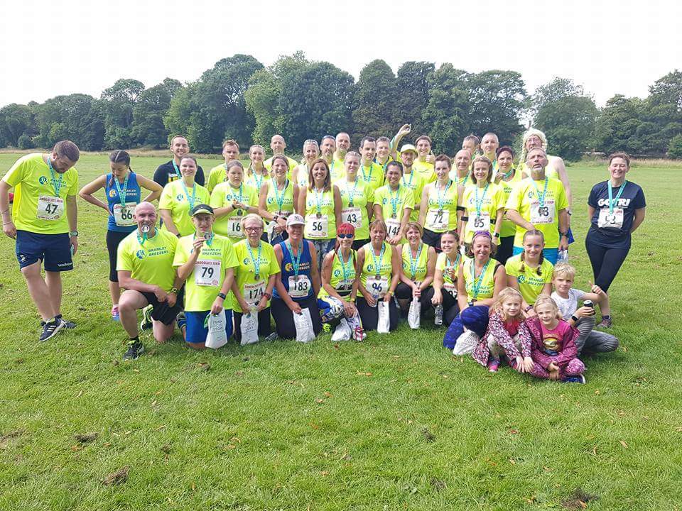 Well Done Team Breezers on completing the York Chocolate 10k event yesterday