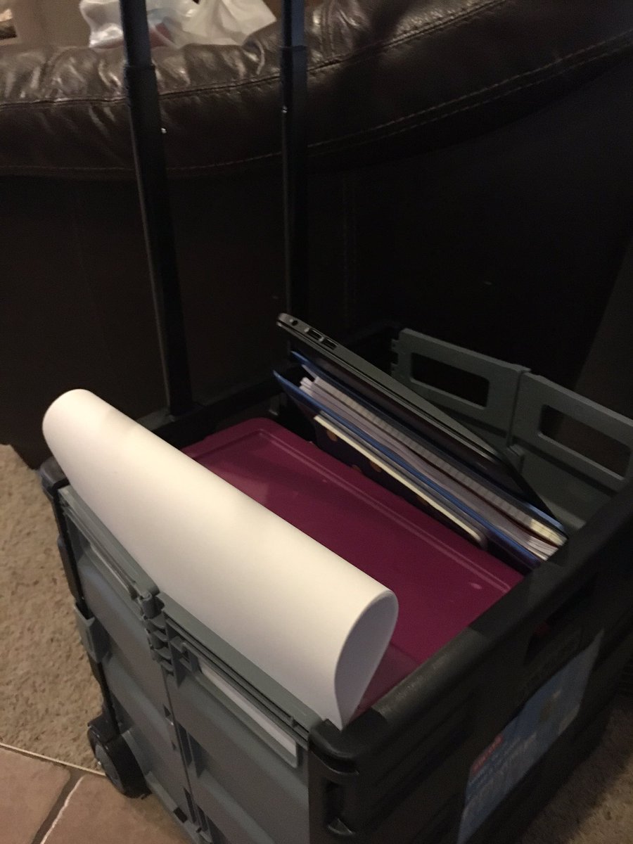 ms_j_gilbert's tweet photo. And this is why I opted for the cart without the lid...😂
#imahorder #firstteacherday https://t.co/ljYQfGceNi