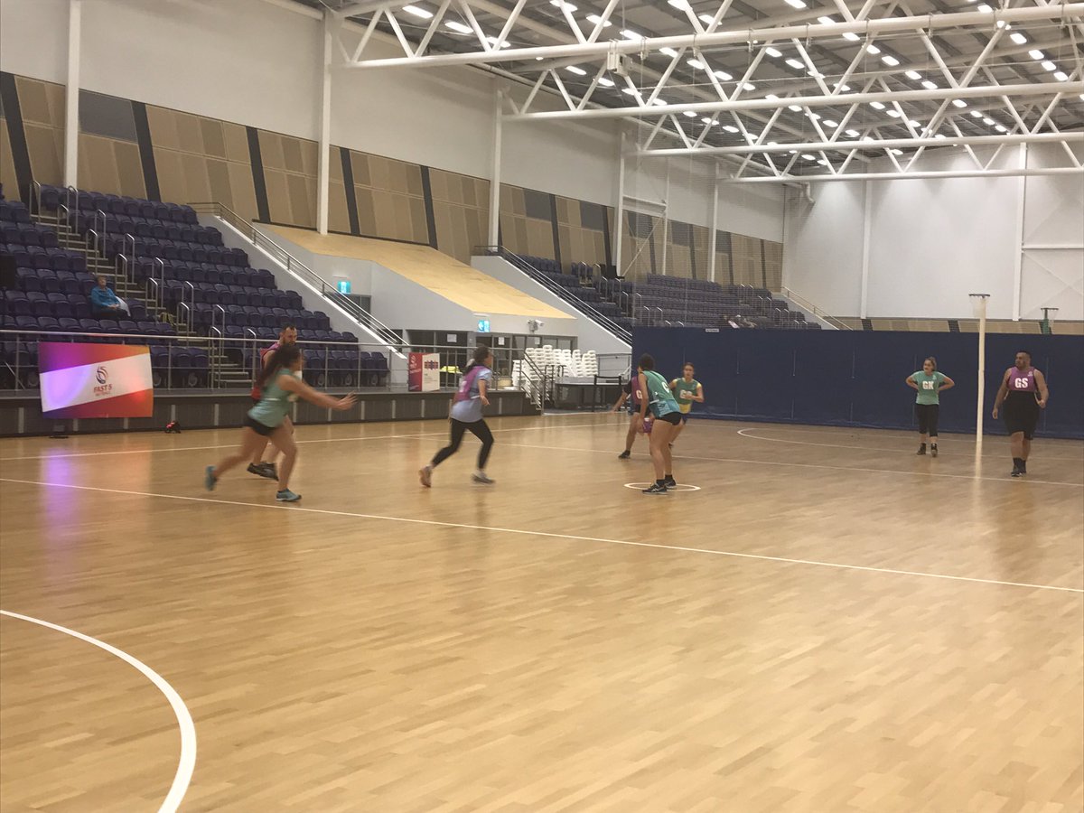 staceyrinko's tweet photo. Party time at state netball centre as Fast5 takes off. Follow @NetballWA for season information. #furiousfast fun https://t.co/UcRTLGjStY