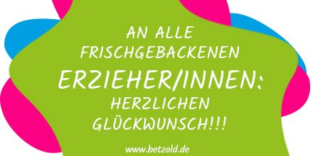 betzold_kiga's tweet photo. An alle frischgebackenen #Erzieher / innen: Startet gut ins Berufsleben, behaltet die Nerven und die Freude am Job :) #Kita https://t.co/pIh0u7RQUS