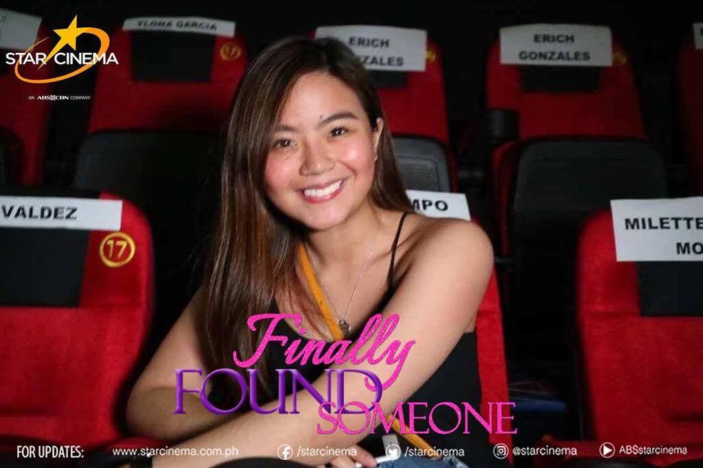 StarCinema's tweet photo. Miles Ocampo here at Vertis North! #FinallyFoundSomeone #FinallyFoundSomeoneGrandPremiere https://t.co/ogRHaha6k5