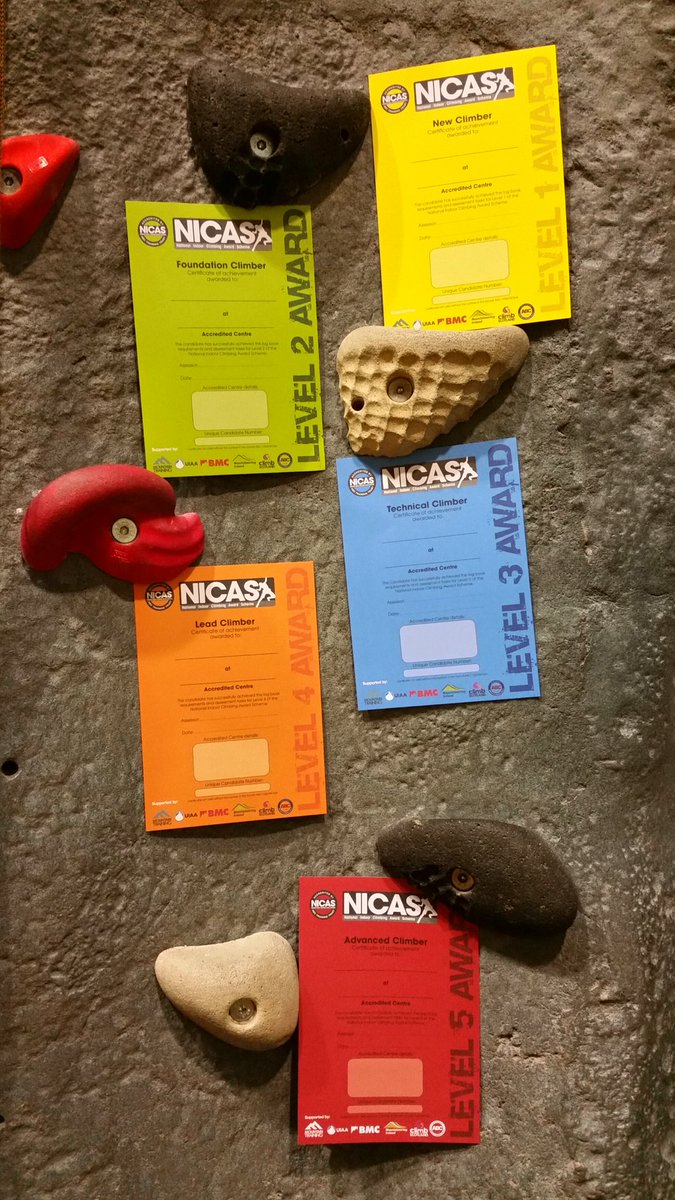 surreysummit's tweet photo. It was a great pleasure to award a load of #certificates last week to our @NICAS_team #climbers! #MondayMotivation #bouldering #achievement https://t.co/35tQO7VEUD