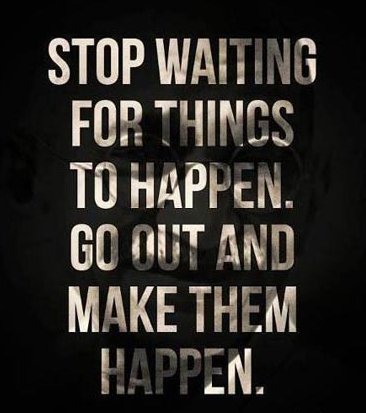 ArmyNavyShop's tweet photo. Stop waiting for your dreams to happen, and go seize the opportunity! #MotivationMonday https://t.co/NME3pblWHy