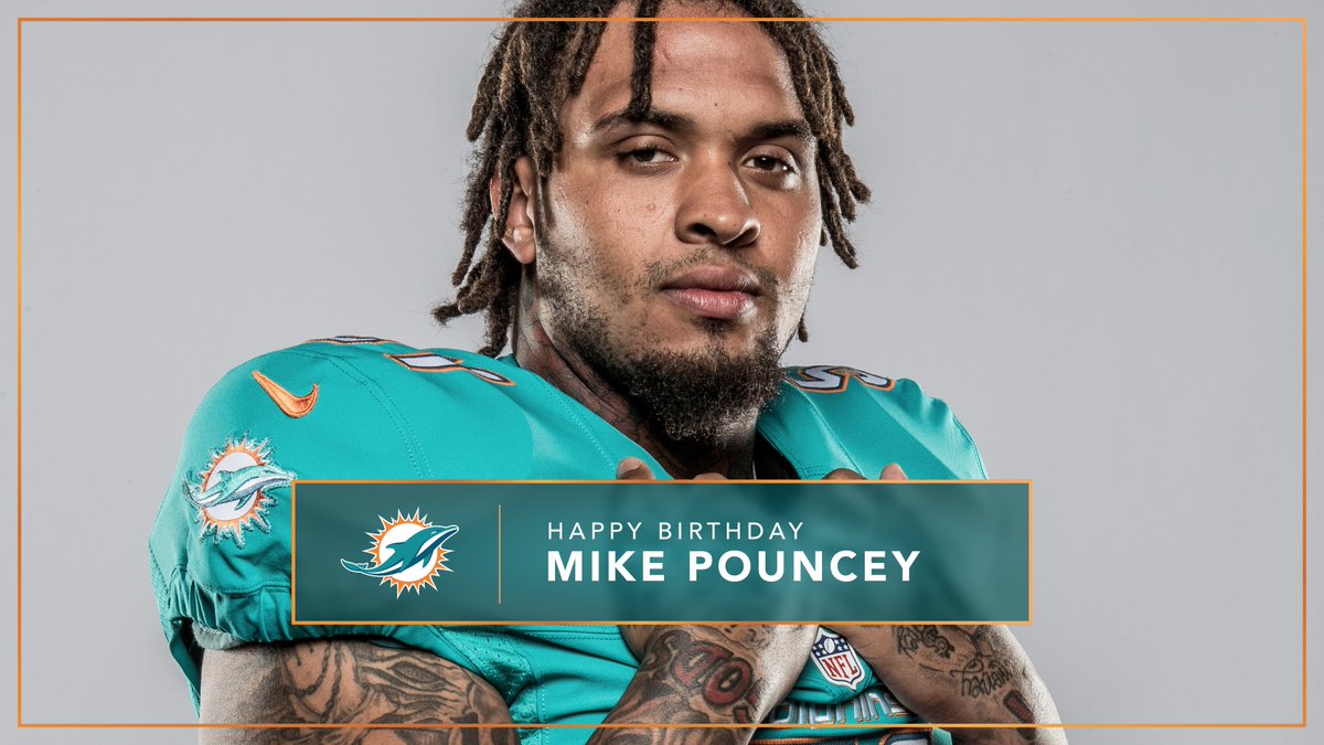  MiamiDolphins: Happy Birthday, Mike Pouncey!! 