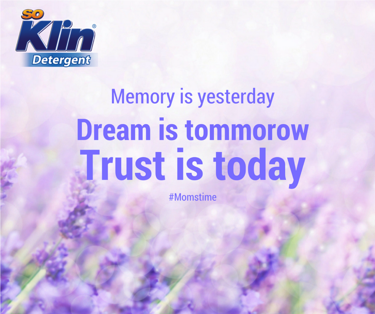 soklindetergent's tweet photo. Salah satu kunci kesuksesan rumah tangga adalah kepercayaan.Selalu jaga n bangun kepercayaan pasangan setiap harinya. Setuju Moms? #Momstime https://t.co/aov2x4ljJy