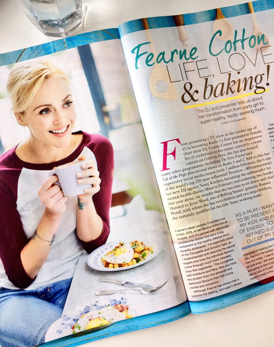 HandFmagazine's tweet photo. Have you read our interview with @Fearnecotton yet?! Discover her #energysecrets #wellness tips & try some of her new recipes 💖#fearnecotton https://t.co/fL2snmr6eQ
