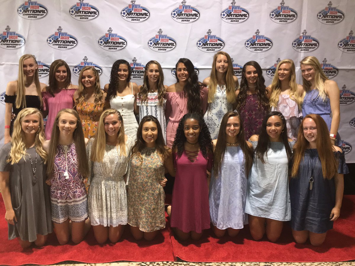 We couldn't be more proud of these girls! #ROADtoTX ENDS HERE! You did it....now go get that first W! #PlayerLuncheon #NCFCFam #TFCAProud