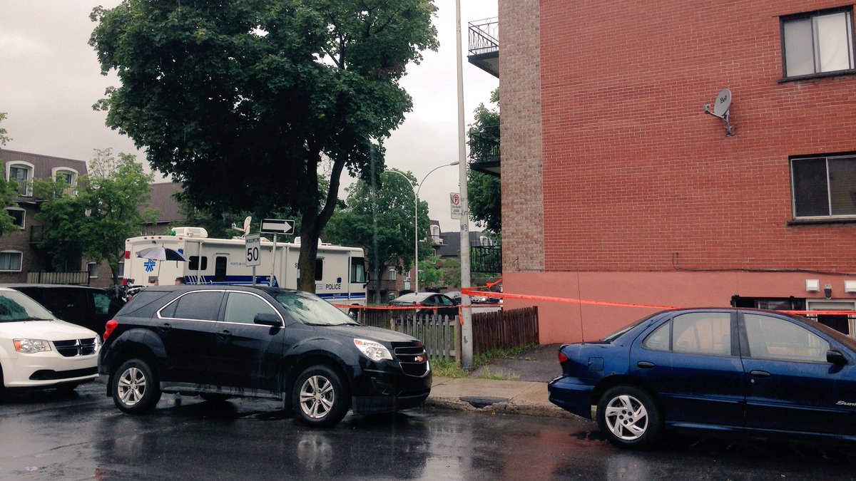 SVolstadGlobal's tweet photo. UPDATE: Baby has passed away in Montreal-North stabbing. Suspect arrested. https://t.co/MKdMs4ZInB