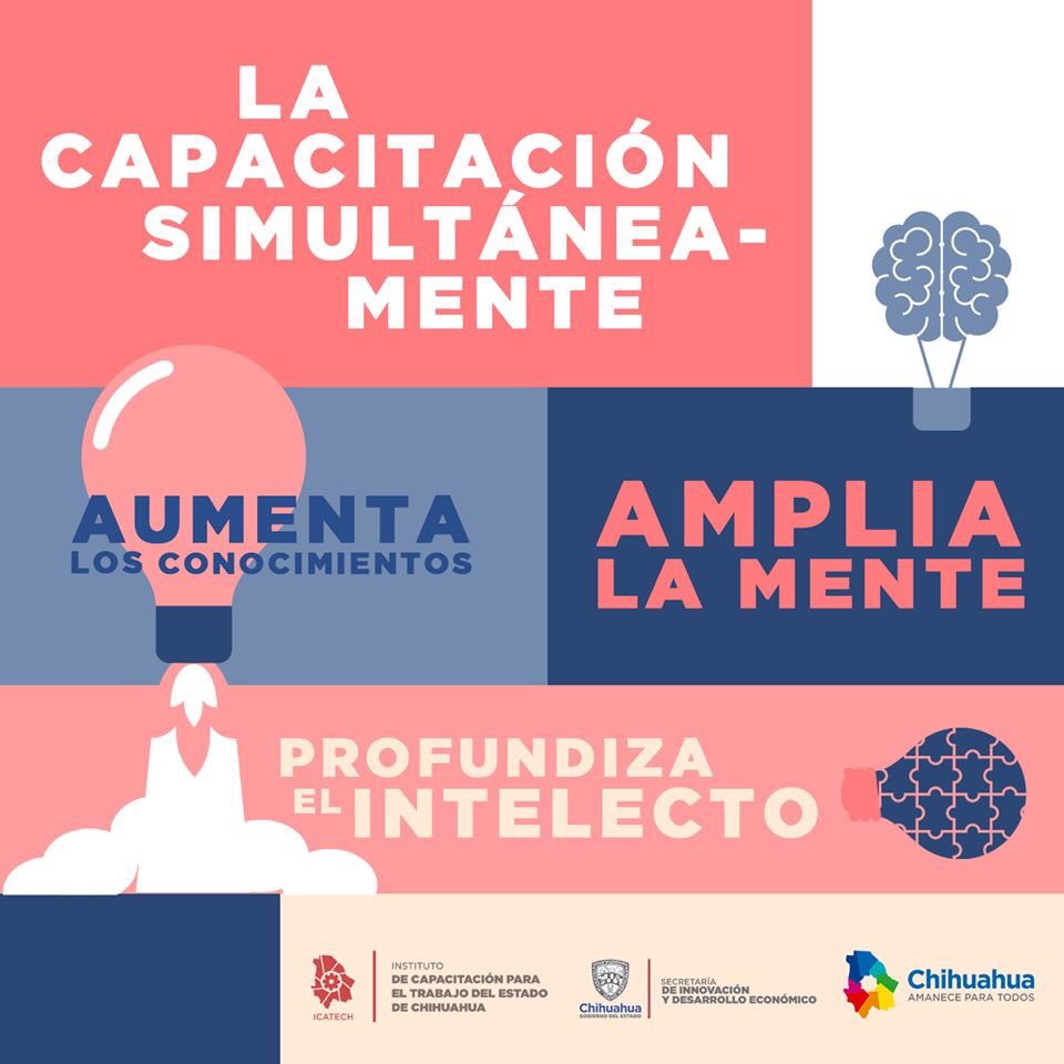 SIDEChih's tweet photo. En ICATECH contamos con más de 20 cursos para capacitarte y desempeñes mejor un oficio. https://t.co/DoM2XhkUMJ https://t.co/kuJIxGLxIg