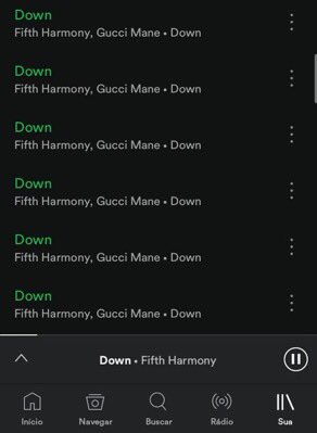 bottledinahjane's tweet photo. @FifthHarmony All Harmonizers playlist be like:
#DOWNSpotify https://t.co/twLfni84jV