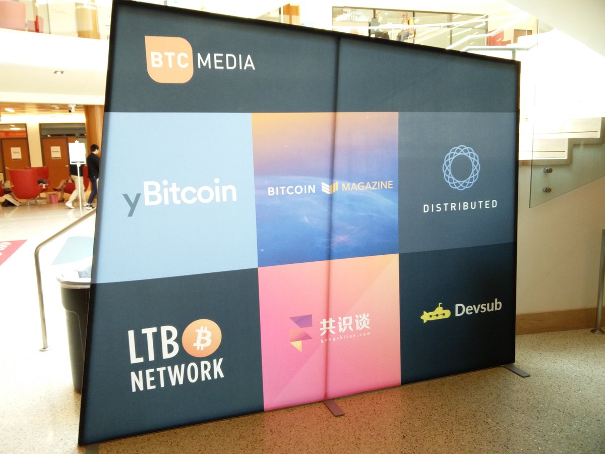 seb3point0's tweet photo. At the #DistributedTrade conference in St Louis. Great speakers and panelists! @btcmediaorg https://t.co/obpWKxguDG