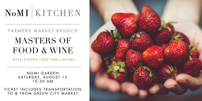GreenCityMarket's tweet photo. Join GCM &amp; @NoMIchicago for an exclusive market tour and market brunch on Saturday August 12th! https://t.co/SE3B3UXsCV https://t.co/bcYQkwzZnB