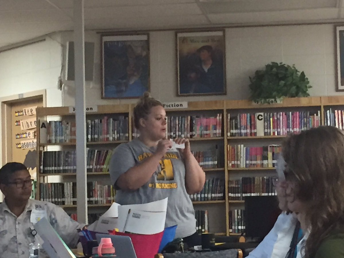 HorningMiddle's tweet photo. @TravelingTeach7 Sharing all the treasures in our New To Horning welcome baskets #1Horning https://t.co/zCjzn5S2SE