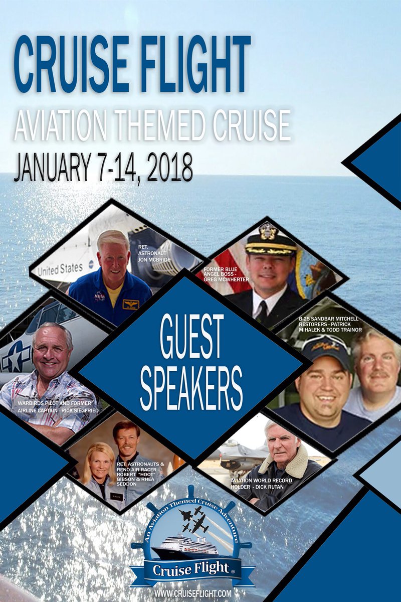 cruiseflight's tweet photo. Happy 1st day of #AirVenture ! 
We're thrilled to announce  #Astronauts &amp; world record holders  on #cruiseflight ! https://t.co/c85uuXzCWw https://t.co/mT149ujZv3
