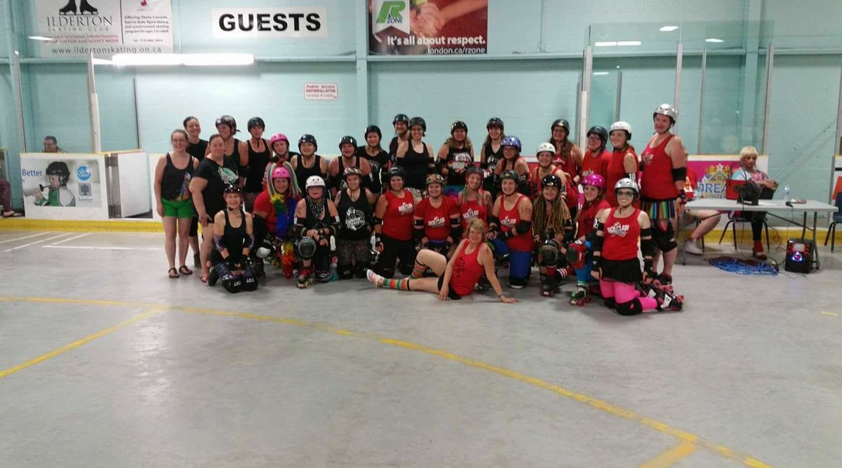 A few Ravens flew out to London to help out our friends the Fräuleins. Rhinestone Cowgirl took MVP blocker. Ashy Slashy took best boutfit.