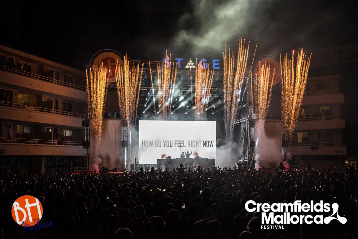 CreamMallorca's tweet photo. Thank you Mallorca! 🎉☀️
#CreamfieldsMallorca2017 https://t.co/XoqvA7l4Oc