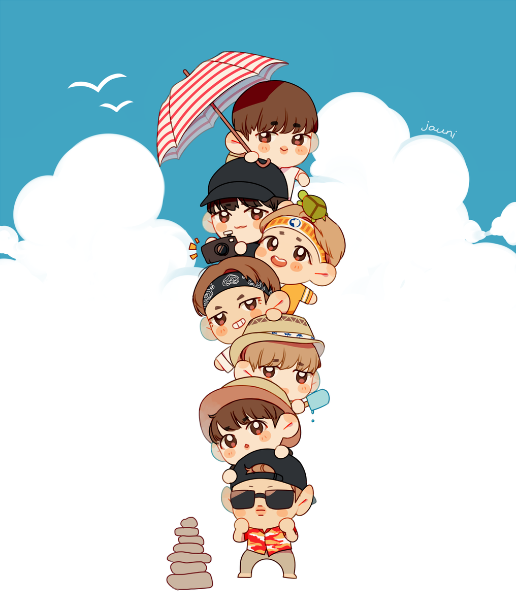 Jauni I Thought It Was Really Cute How They Made All Those Towers Of Stone So I Drew Ot7 Tower Haha Make A Wish