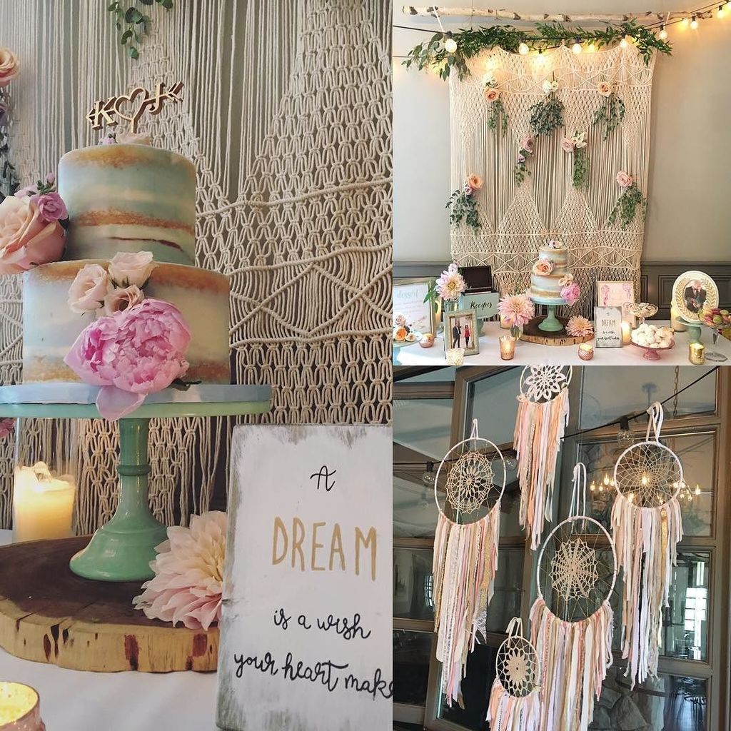 14andhudson's tweet photo. Dreamy dream catchers for Kristin's bridal shower yesterday. Still on our story for a little while longer! 👀🌿🌸🍾#dreamcatcher #bridalshower … https://t.co/geOBueK28S