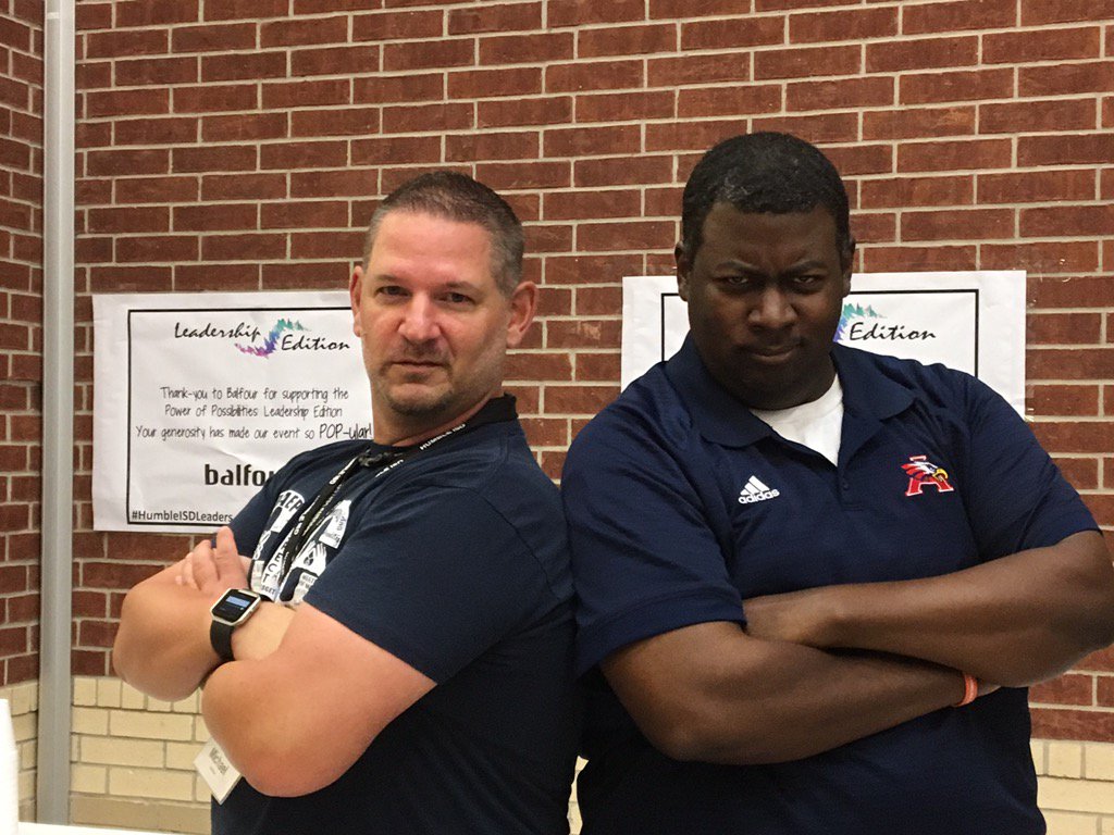 To much fun! #HumbleISDLeaders