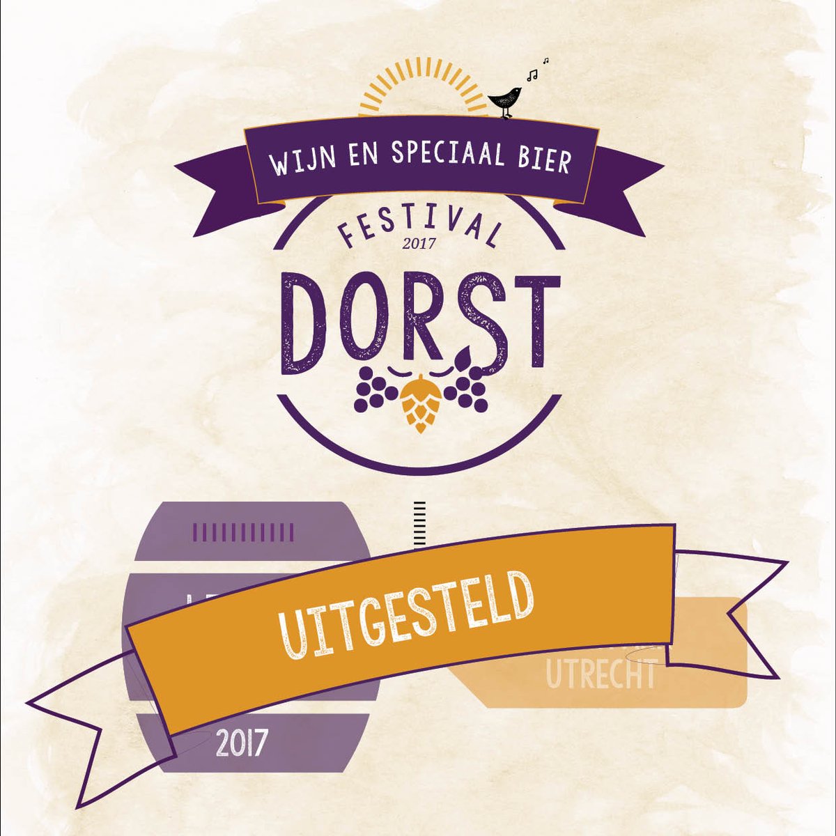 FESTIVAL DORST - UITGESTELD >Helaas hebben wij besloten dat we Festival DORST uit moeten stellen..To be continued..