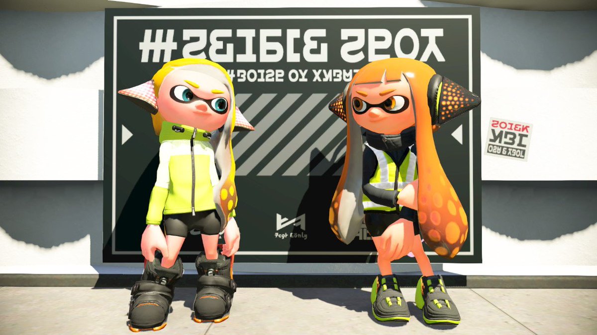 あす No Twitter 4号と3号 Splatoon2 スプラトゥーン2 Nintendoswitch