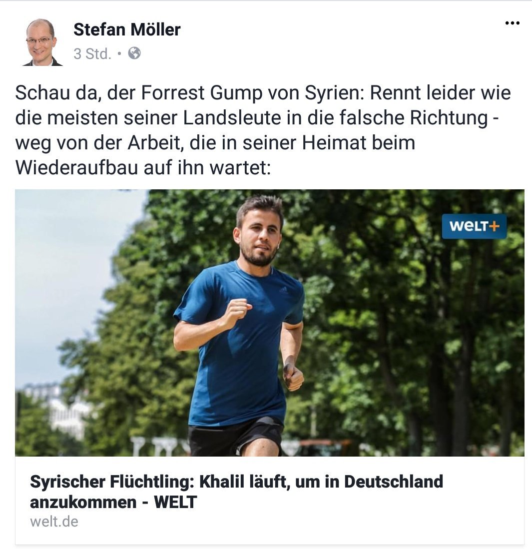 Es gibt Arschlöcher für Deutschland &amp; es gibt Herrn Möller, Höckes Geschäftsführer. Der hat schon 1943 Deutschland wieder aufgebaut.
