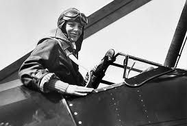 July 24      Amelia Earhart was the first female pilot to fly solo across the Atlantic Ocean. #AmeliaEarhartDay