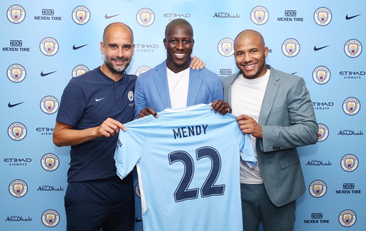 FutbolRus's tweet photo. DONE DEAL: Manchester City have completed the signing of Benjamin Mendy from Monaco on a 5-year deal. https://t.co/eneLLzkcRK