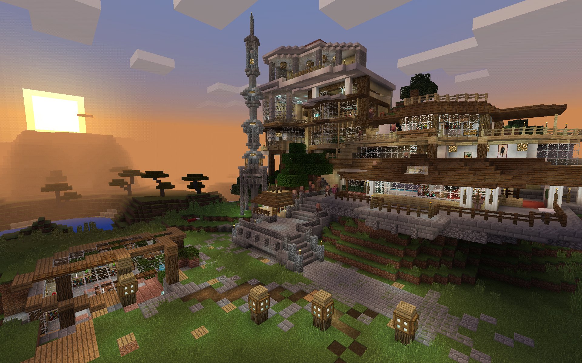 吉富昭仁 ２年くらい前からちまちま作っていたマイクラpeの建造物がいい感じに成長してきました 無意味に増築しまくった一戸建てで タイトルは ボルトの家 です W T Co Ckudhvckw4 Twitter
