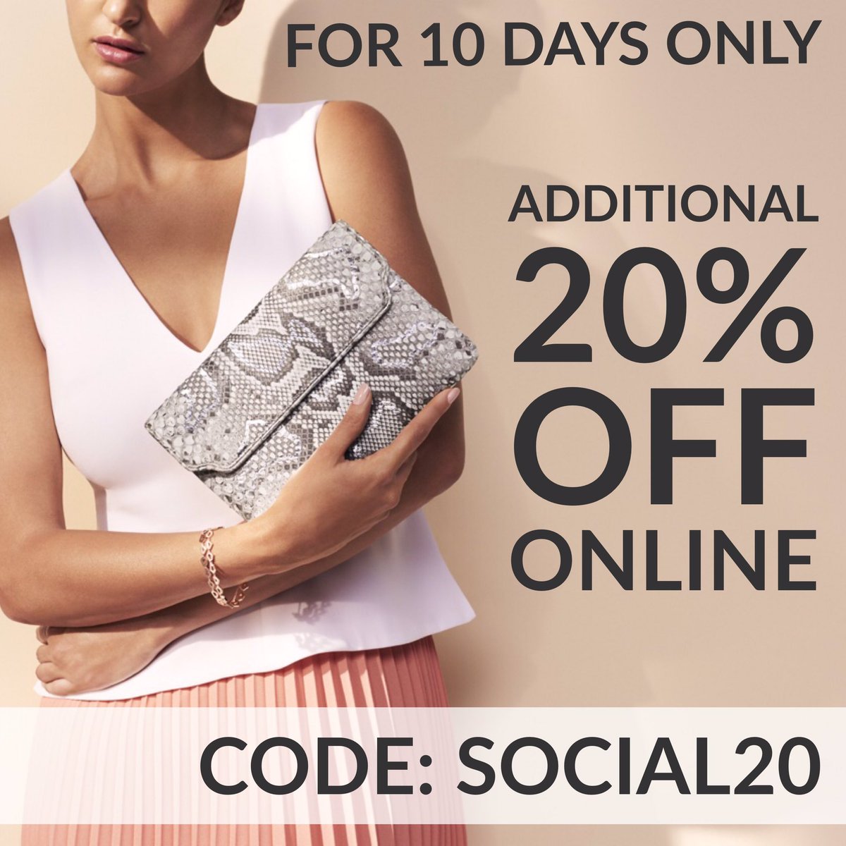 Digital Exclusive for our followers.
#baraboux #luxury #accessories #summer #promotion