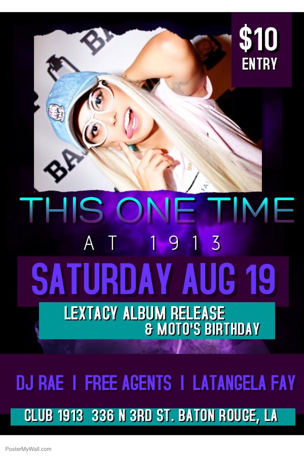 AUG 19th (entry starting @ $10) #ThisOneTimeAt1913 x #ThisOneTimeAtBaseCamp <a href="/LaTangelaFay/">LaTangelaFay</a> x <a href="/DJRAE__/">rae</a>