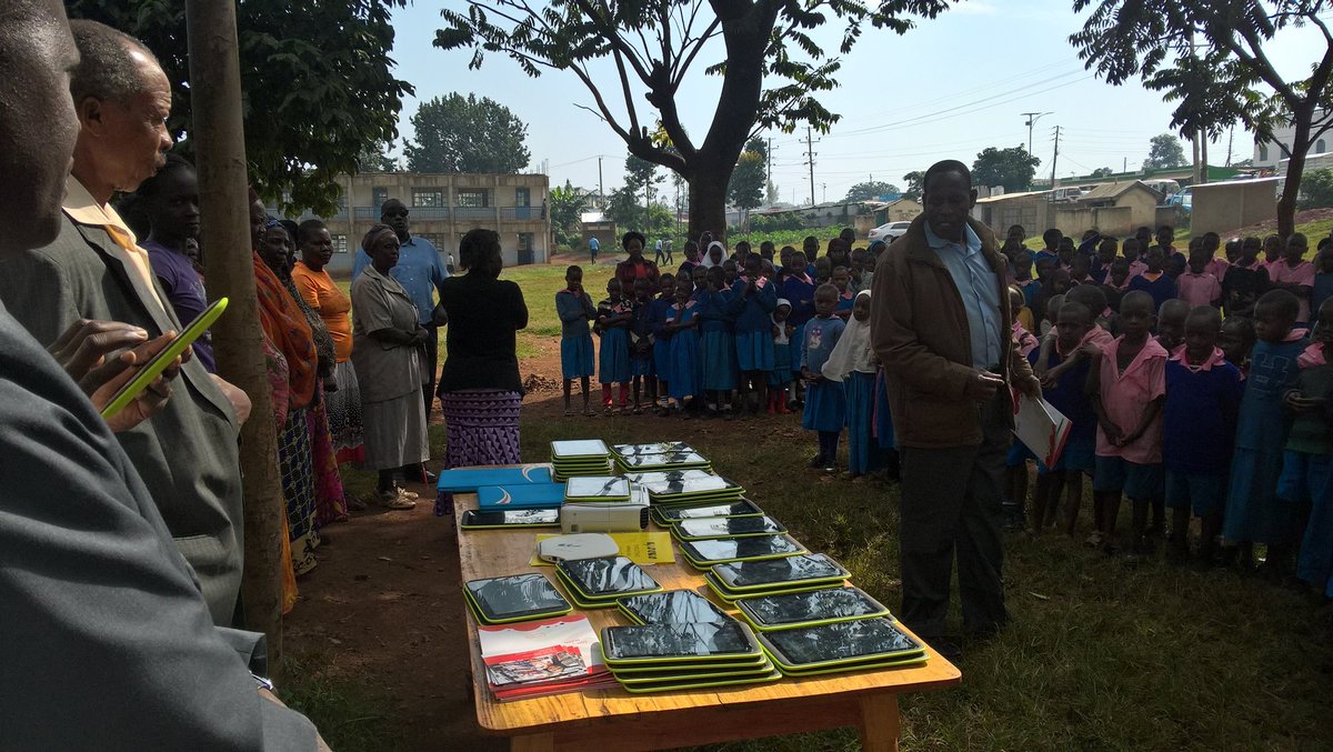 ICTAuthorityKE's tweet photo. Devices set and ready for DLP launch at Idavaga Primary School in Vihiga sub county,Vihiga County #DigiSchoolKE #GoKDELIVERS https://t.co/EJbyGIAddD