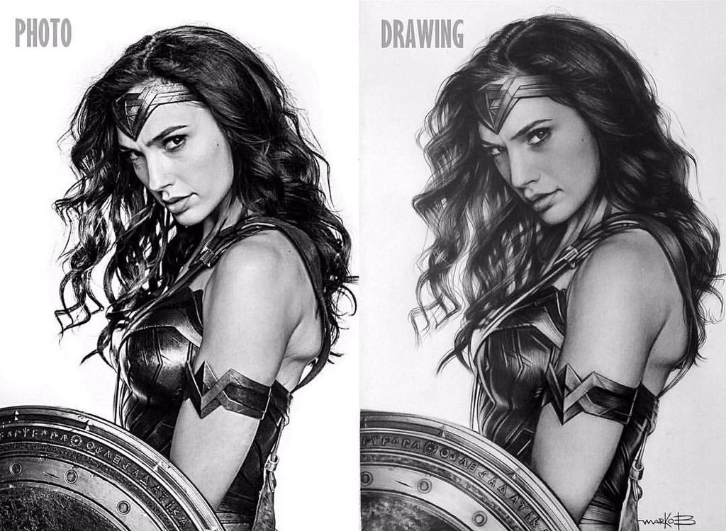 wwfanart's tweet photo. @GalGadot @GalGadot thanks for supporting artist around the world who were inspired by the movie 🙏 but this artwork I came across was jaw dropping! https://t.co/8uoKJ0g3JC