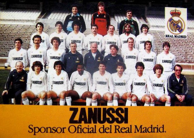 real madrid zanussi shirt