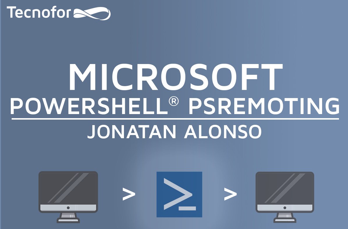TecnoFor's tweet photo. Artículo de @Jonatan_Alonso_ sobre Administración masiva con #PowerShell
¿Qué es #PSRemoting? BLOG: https://t.co/6M1vOSFL52 #Microsoft https://t.co/AqaNXo0FRW