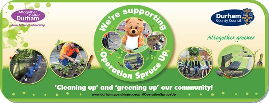 Litterpickers's tweet photo. Great to see this clean up campaign by @DurhamCouncil #OperationSpruceUp find out more at https://t.co/TewZW8vGMA #litterpickers https://t.co/MNi3y37OXj