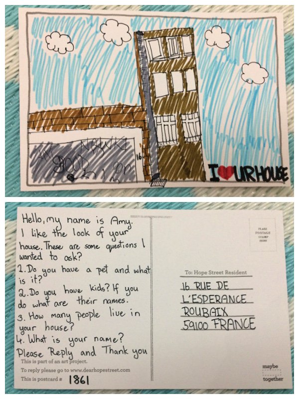 Maybe_Together's tweet image. I love these postcards from #dearhopest
(and all the others too)