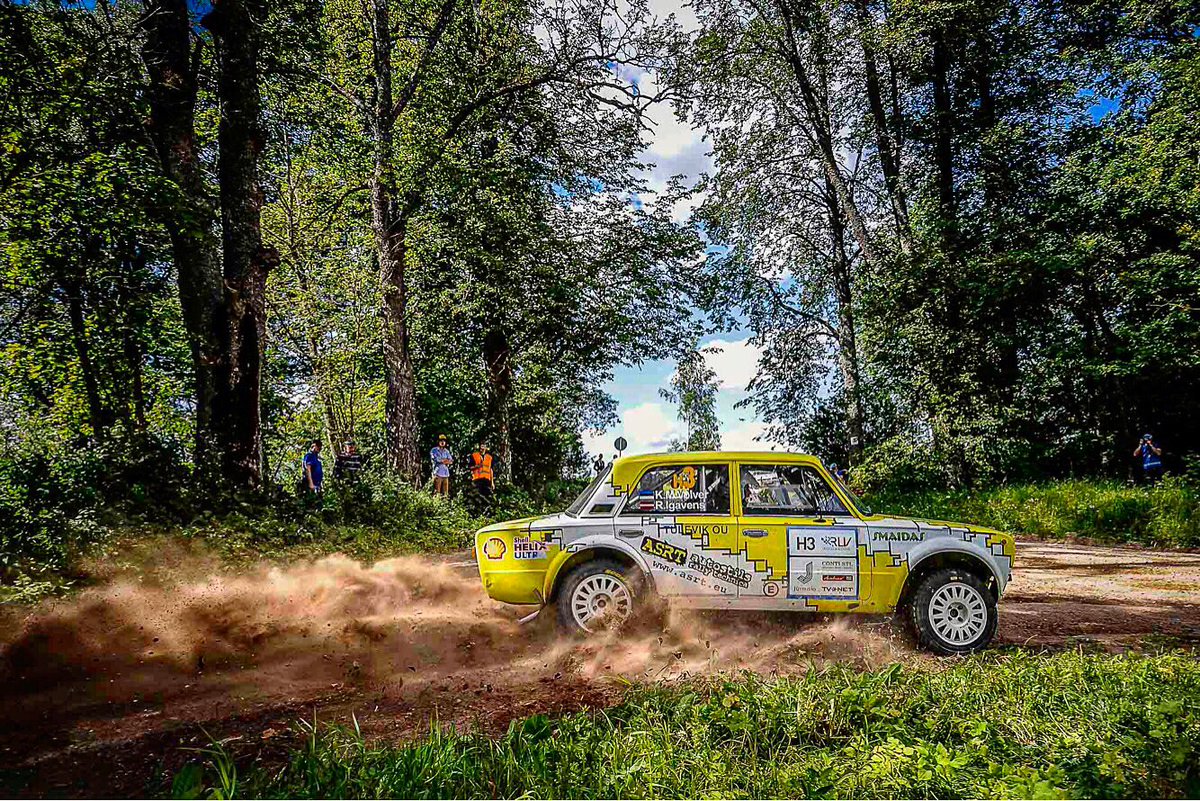 Shot from gravel stage from <a href="/RallijsLatvija/">Rallijs Latvija</a> with K.M.Volver/R.Igavens #asrt